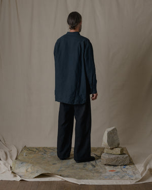 Unisex Daily Shirt Hemp in Black