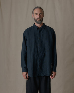 Unisex Daily Shirt Hemp in Black
