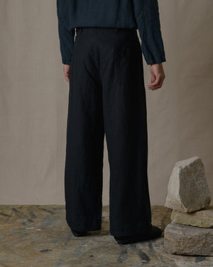 S2 Pants Linen in Black