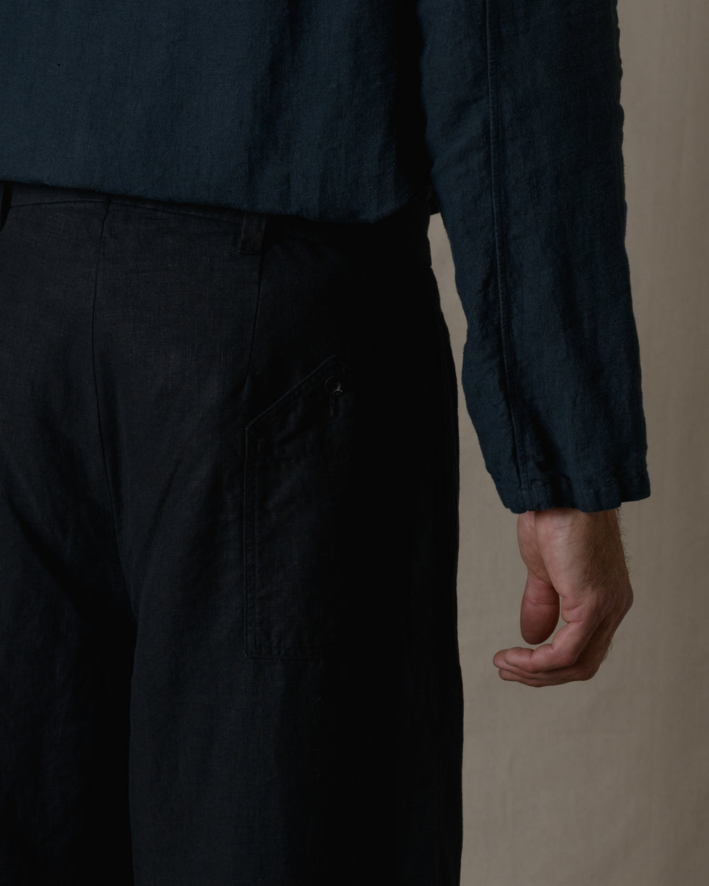 S2 Pants Linen in Black