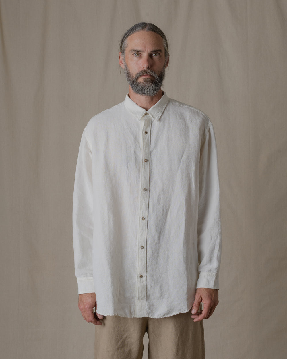 Unisex Daily Shirt Hemp in Natural