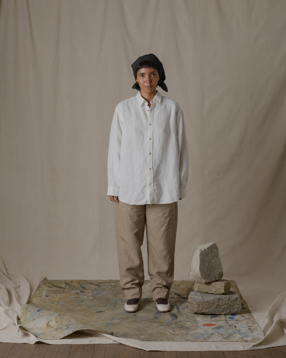 Unisex Daily Shirt Hemp in Natural