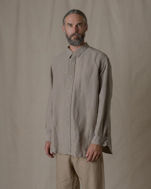 Unisex Daily Shirt Hemp in Beige