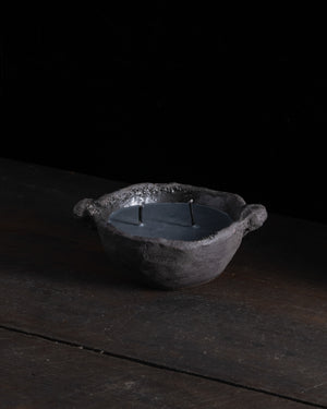Black Earth Intention w/ Handles 2 Wick - Hera