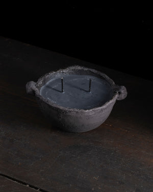 Black Earth Intention w/ Handles 2 Wick - Souk