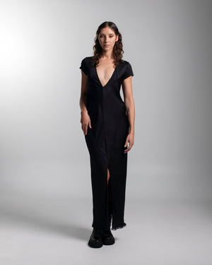 Cannes Dress Rayon Black