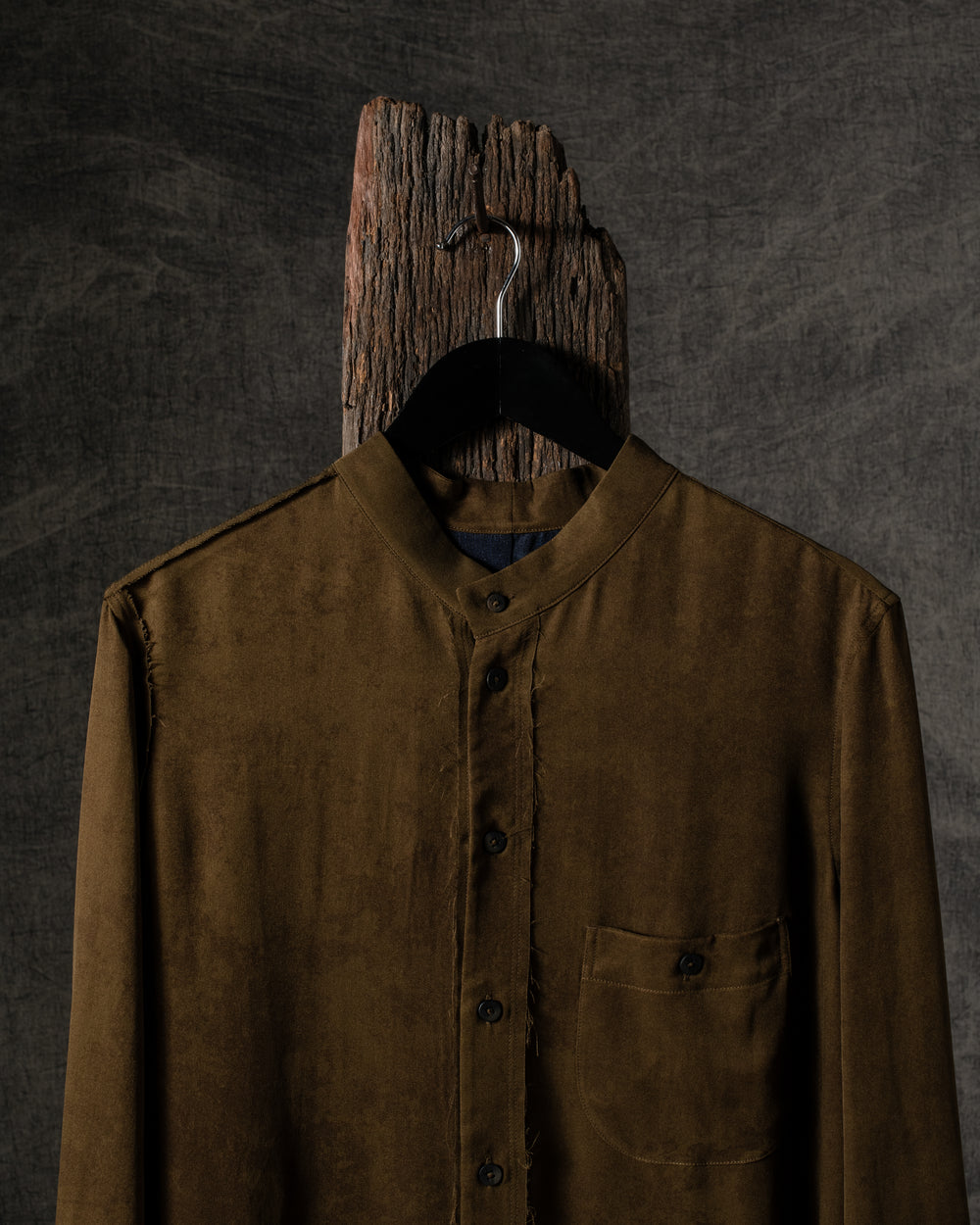 Mandarin Collar Shirt