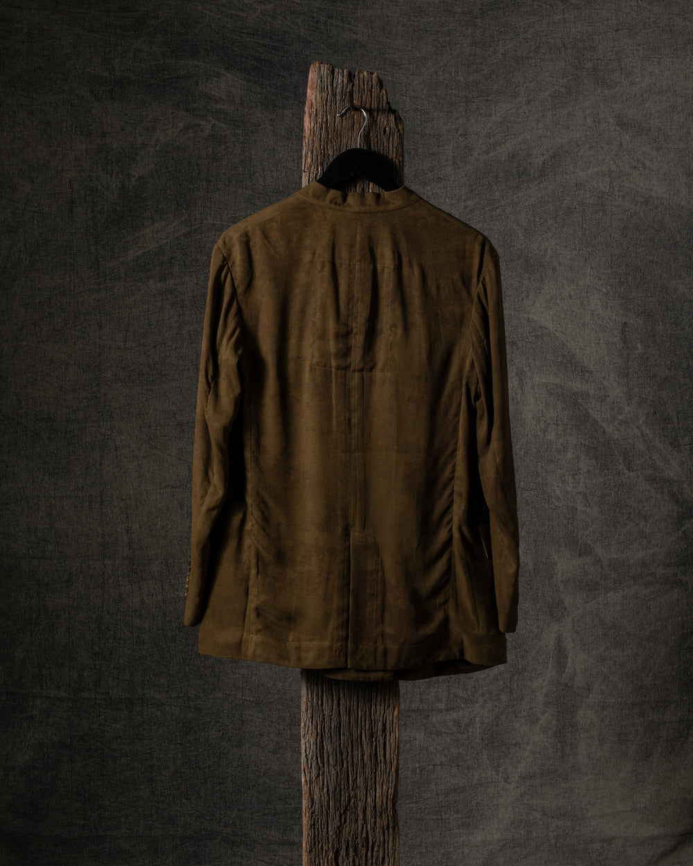 Double Breasted Silk Blazer