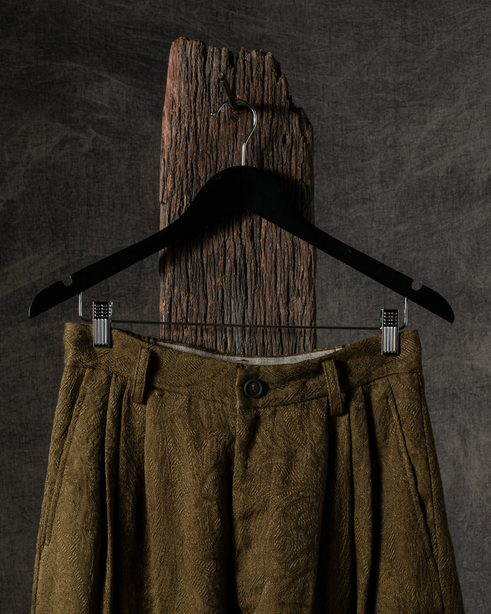 Jacquard Cropped Trousers