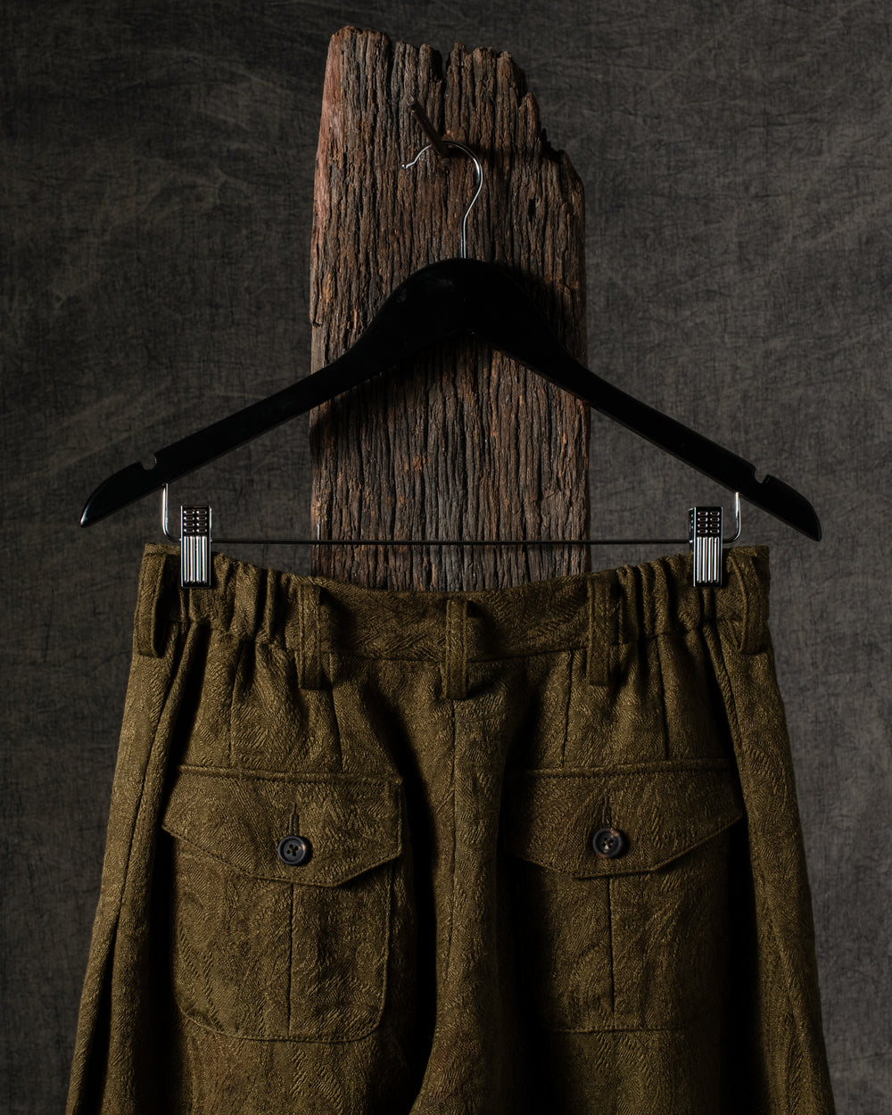 Jacquard Cropped Trousers