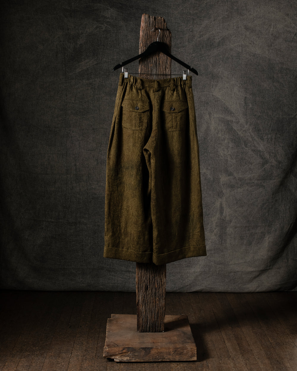 Jacquard Cropped Trousers