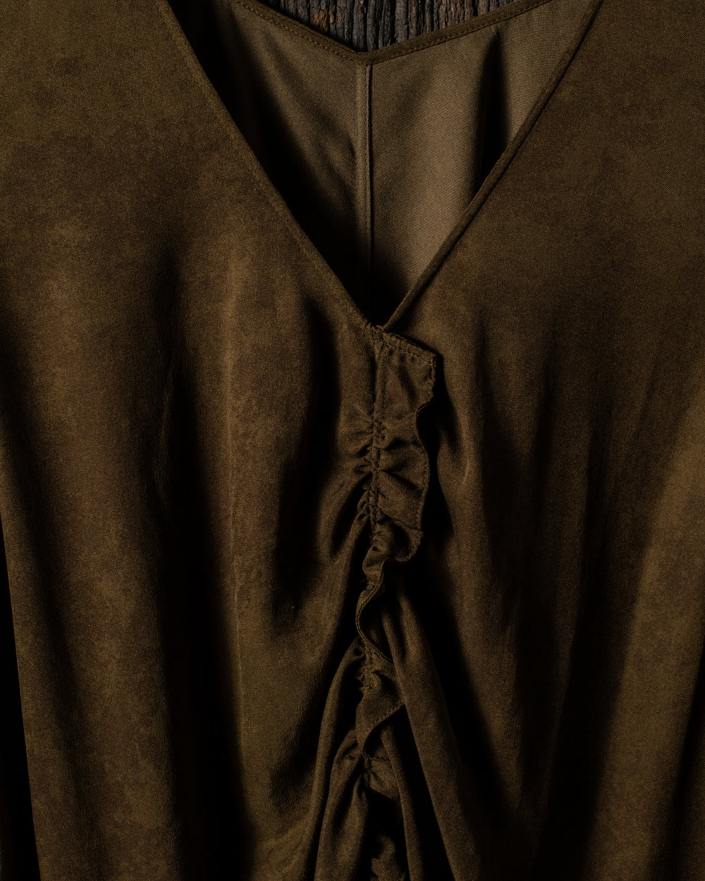 Sleeveless Gathered Dress