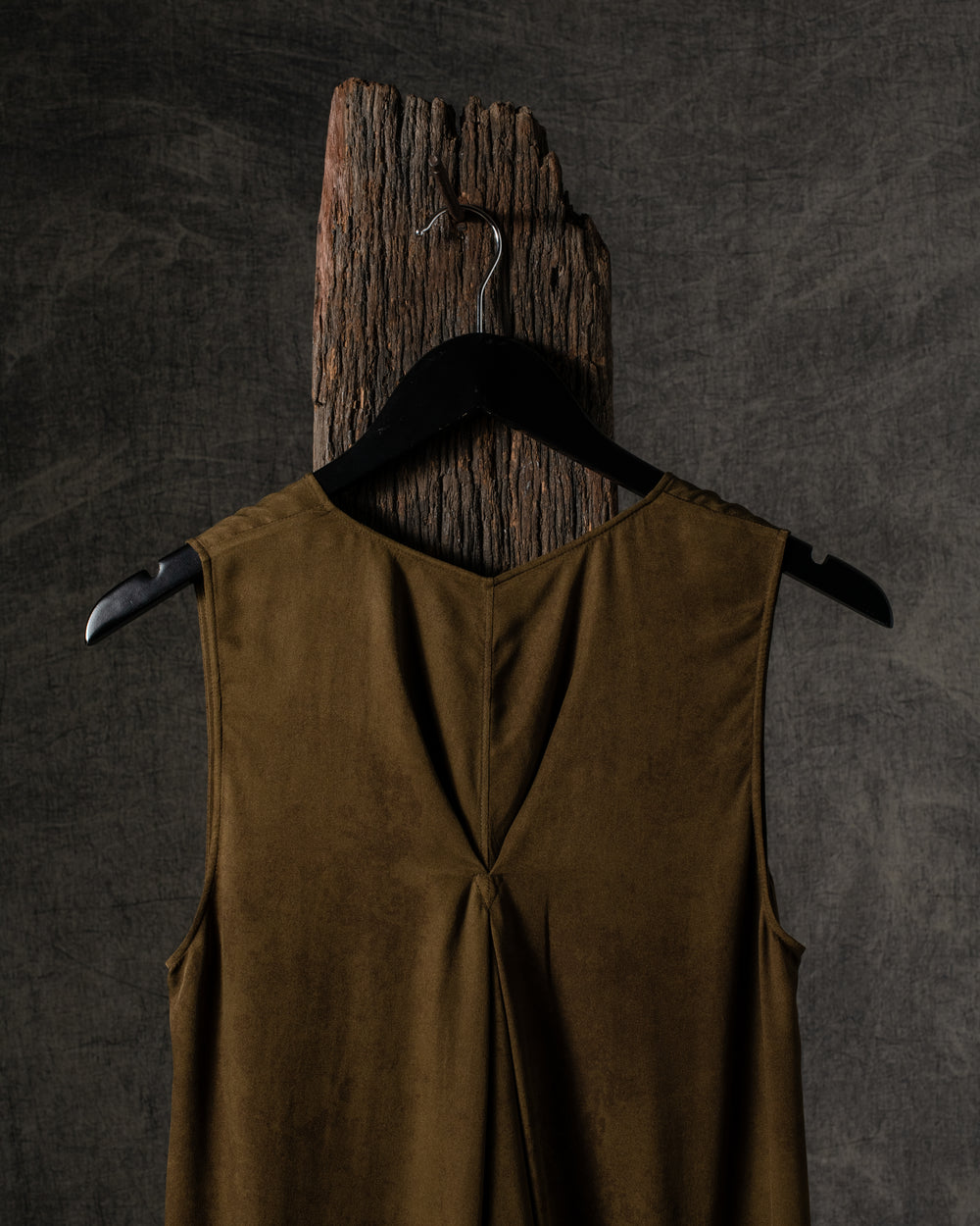 Sleeveless Gathered Dress