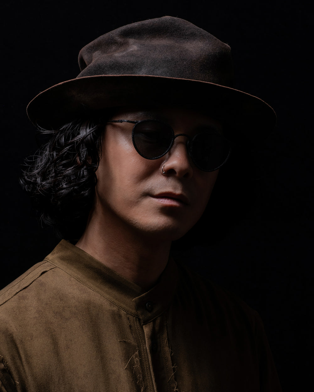 RG1939ZC Antique Black x Dark Grey Lens