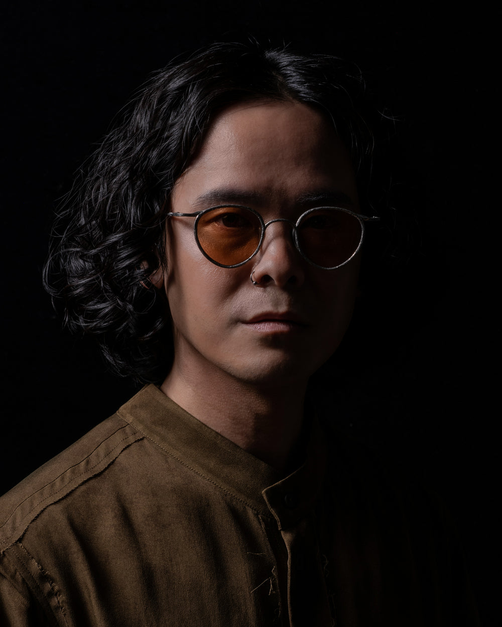 RG1939ZC Antique Titanium x Salmon Lens