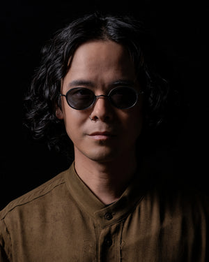 RG1076TI Antique Black x Dark Grey Lens