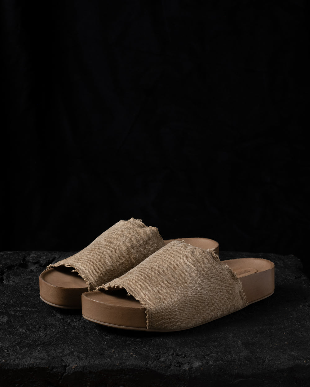 Mens Slide Tan