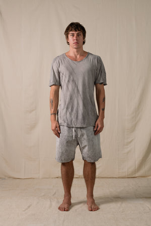 Swim Shorts Hand-dyed Grey