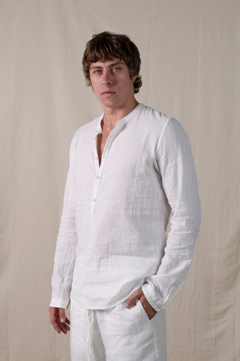 Kaftan Shirt White