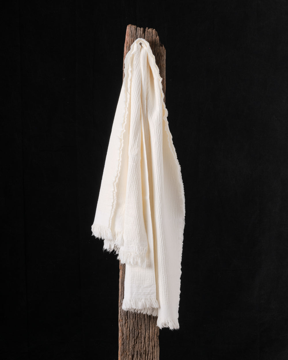 008 Fine Cotton & Linen Towels White