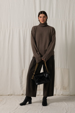 Pudding Pants Cuneo Grey / Brown