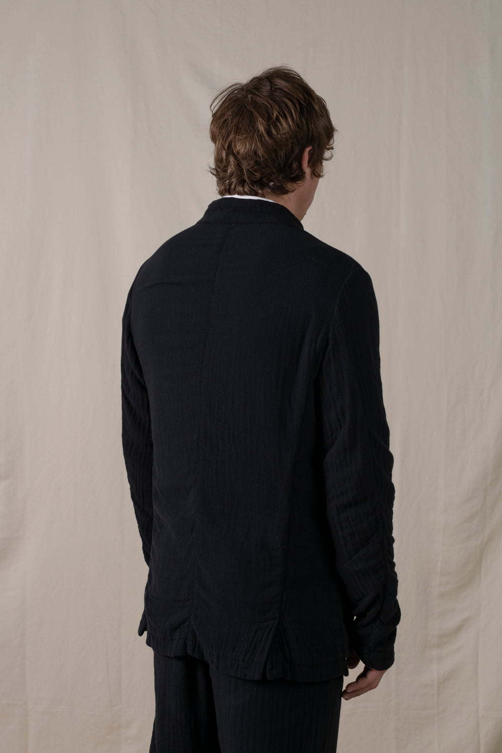 Worker Jacket Cotton Black