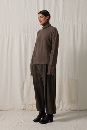 Pudding Pants Cuneo Grey / Brown