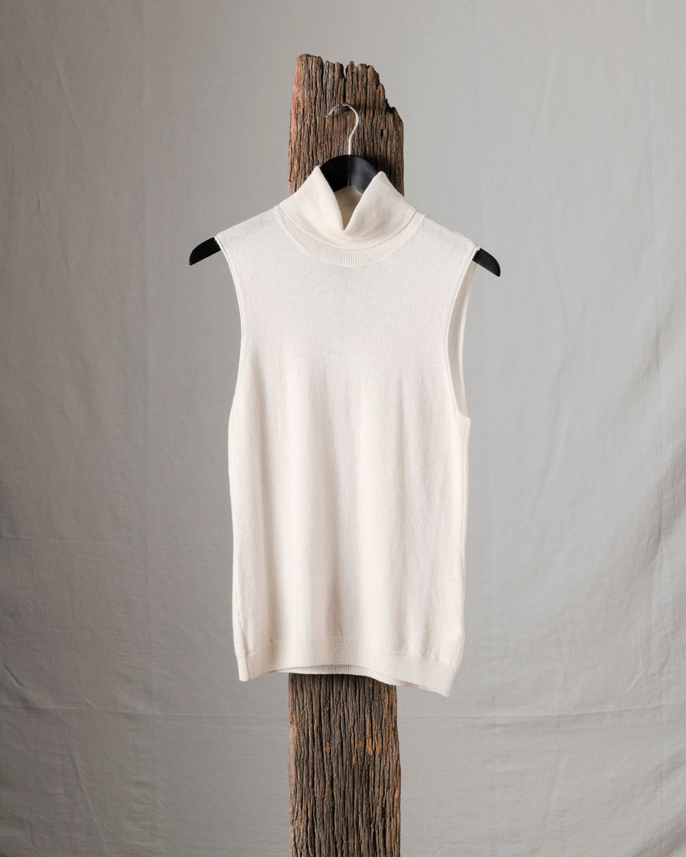Knit Sleeveless Sand