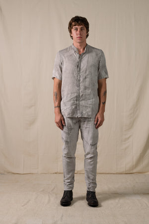 Short Sleeve Shirt Hand-dyed