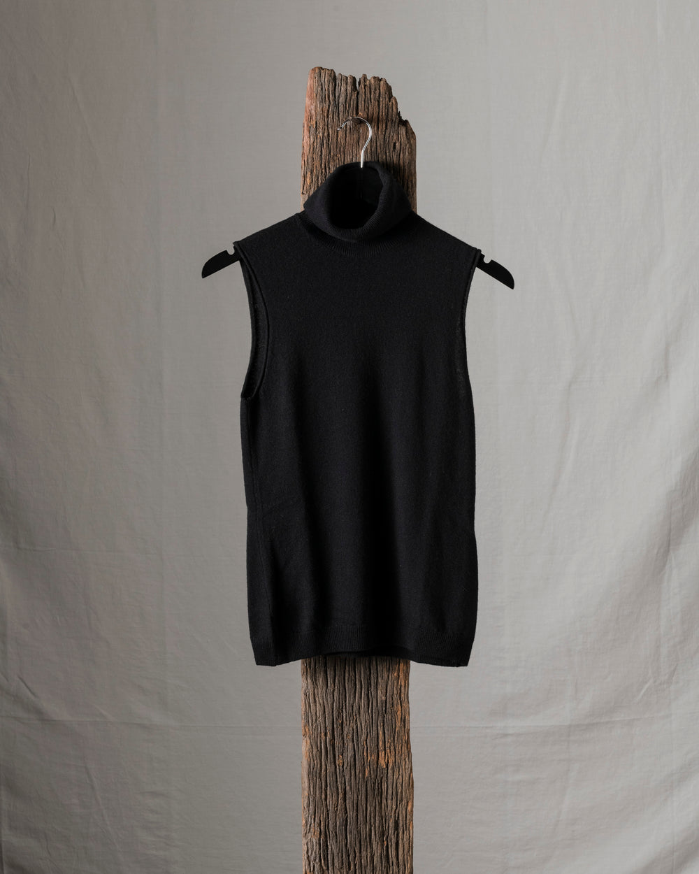 Knit Sleeveless Black