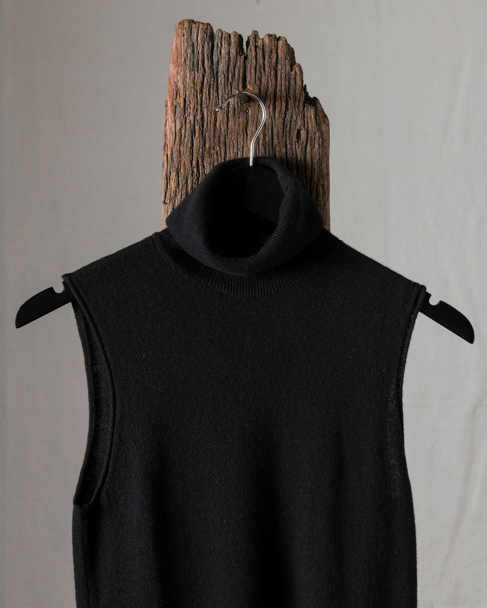 Knit Sleeveless Black