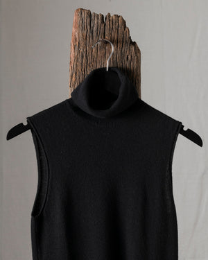 Knit Sleeveless Black