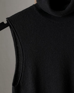 Knit Sleeveless Black