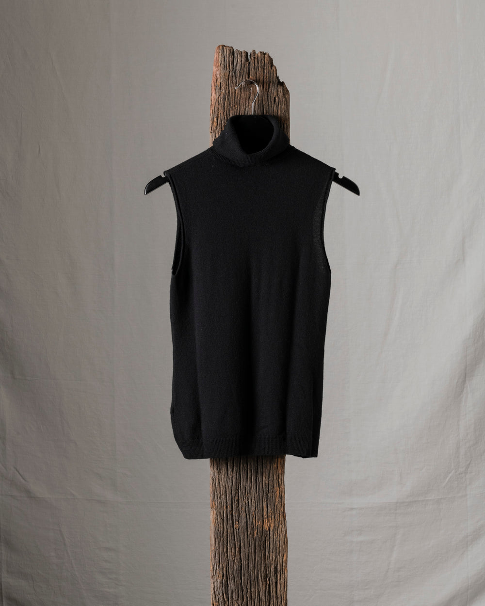 Knit Sleeveless Black