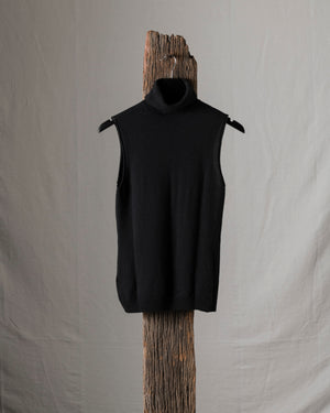 Knit Sleeveless Black