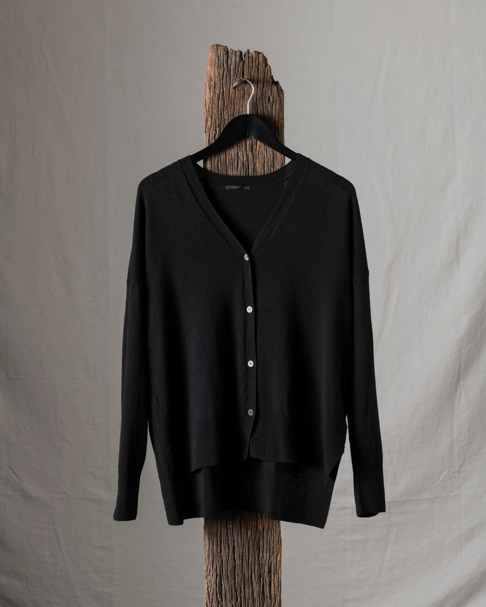Knit Cardigan Black