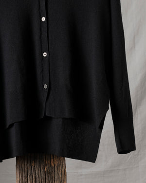 Knit Cardigan Black