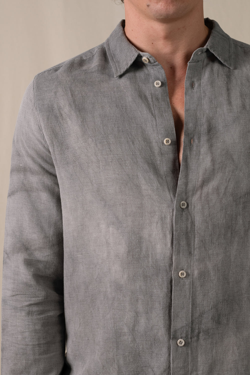 Regular Shirt Hand-dyed