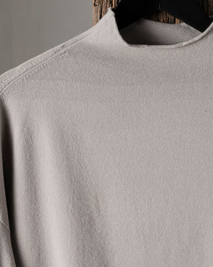 Crop Knit Light Grey