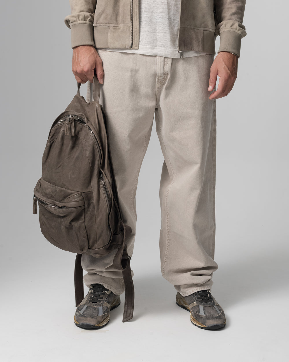 Leather Backpack Aneto