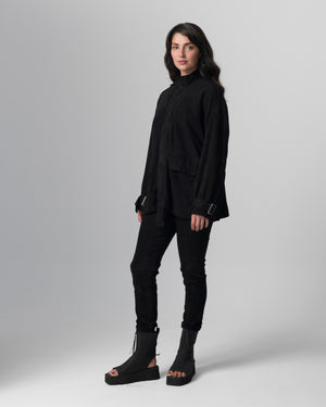 Stretch Leather Pants Nero GD26S29006MGSD