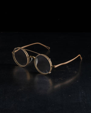 RG00UW50 The Victorian Gold x Antique Gold Clip w/ L Mirror Lens Clip