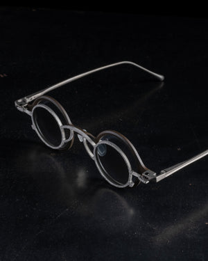 RG1911TI Matte Antique Bronze w/ Clear Lens + Antique Titanium Clip w/ Grey Gradient Lens