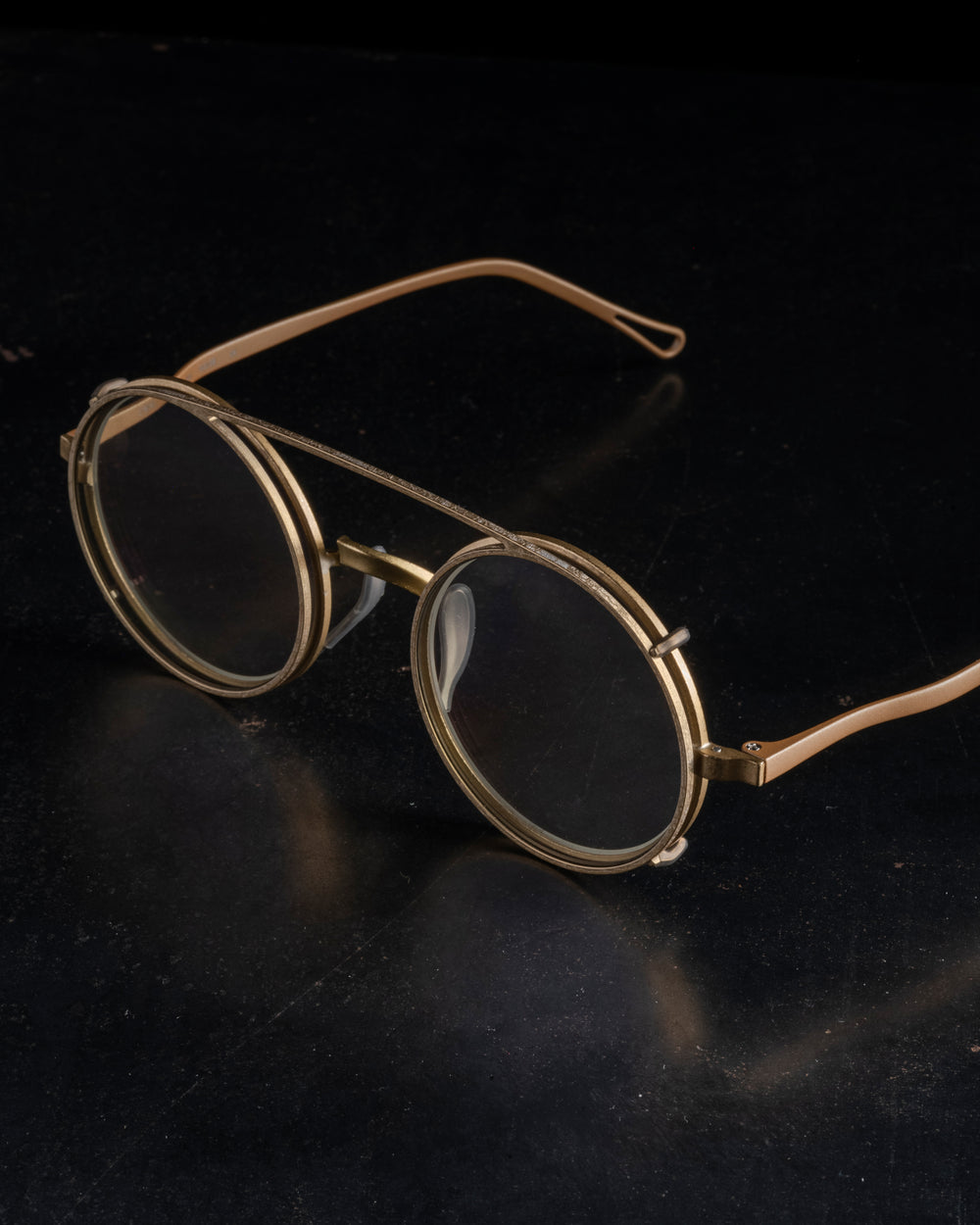 RG00UW50 The Victorian Gold x Antique Gold Clip w/ L Mirror Lens Clip