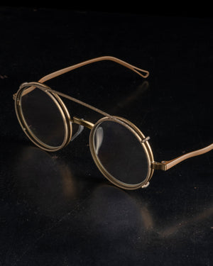 RG00UW50 The Victorian Gold x Antique Gold Clip w/ L Mirror Lens Clip