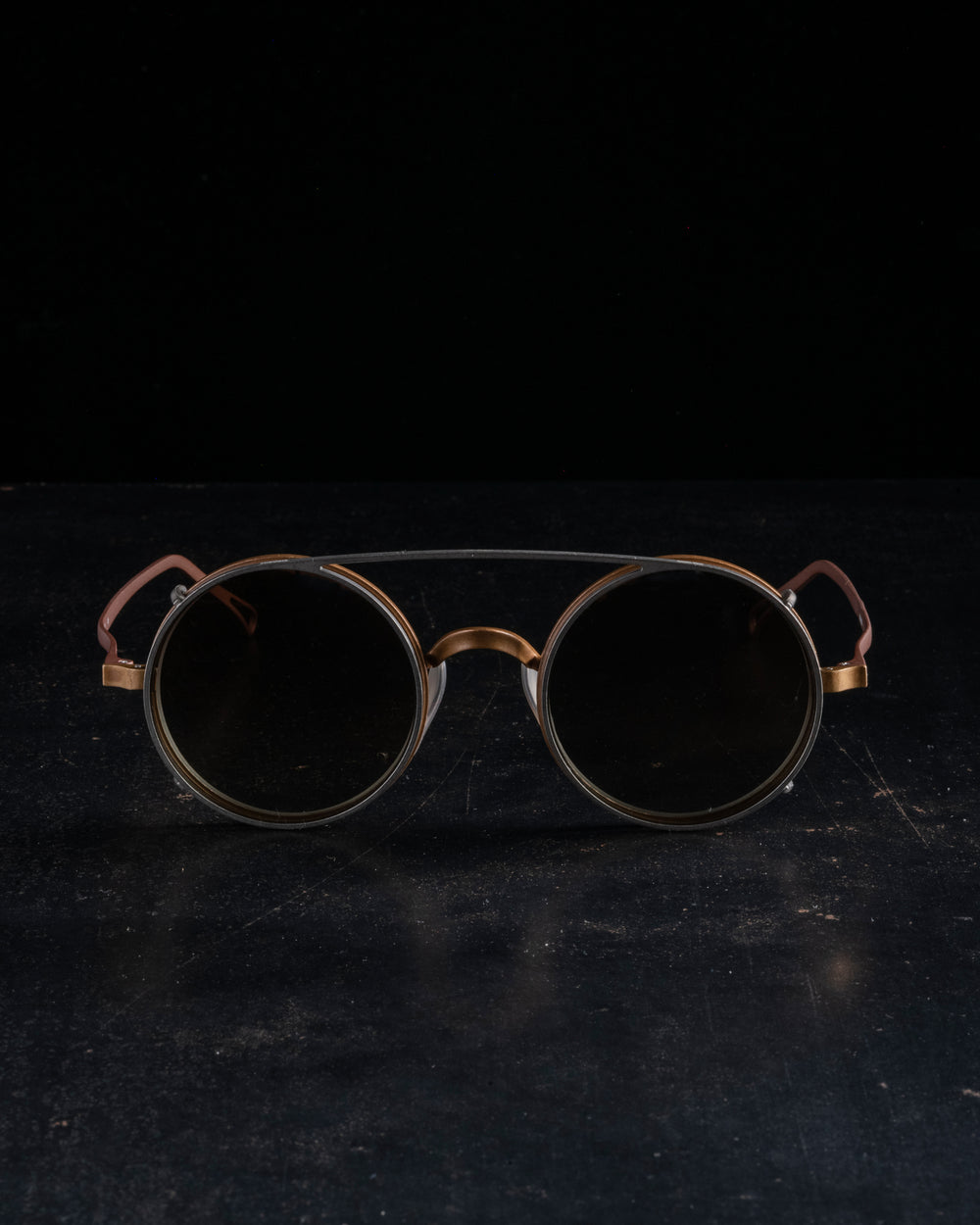 RG00UW50 The Victorian Red Copper x Titanium w/ Bronze Gradient Lens Clip