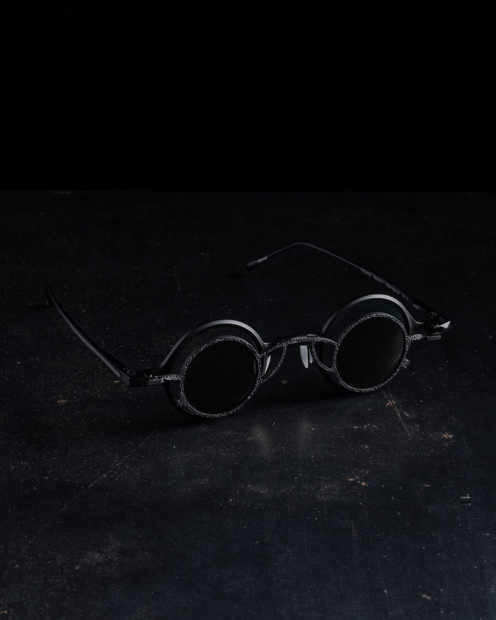 RG1911TI Matte Black w/ Clear Lens + Antique Black Clip w/ Dk Grey Lens