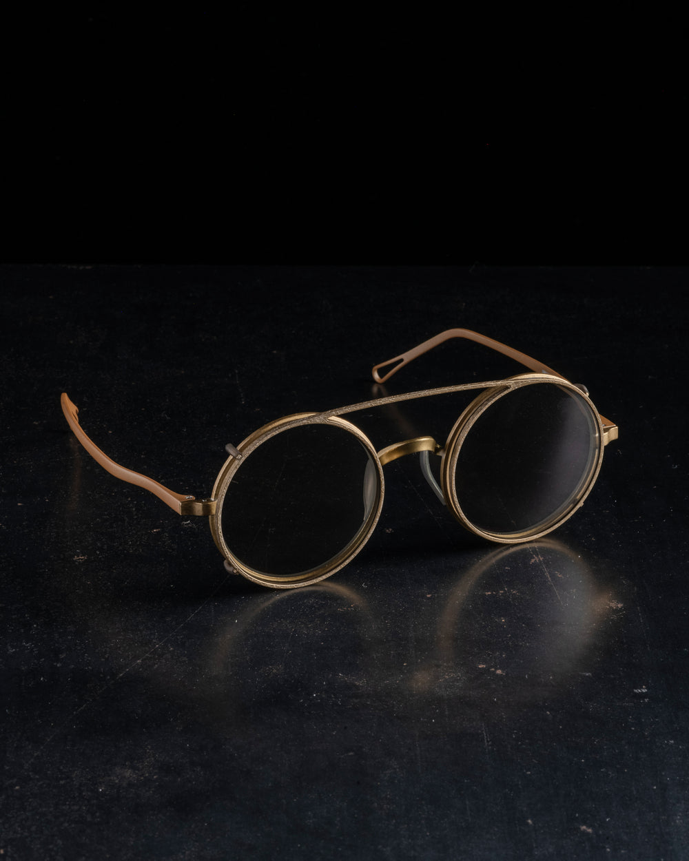 RG00UW50 The Victorian Gold x Antique Gold Clip w/ L Mirror Lens Clip