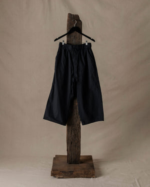 Wide & Short Trousers TC Black