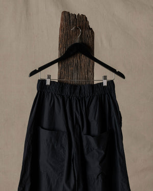 Wide & Short Trousers TC Black
